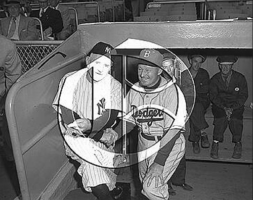 Casey Stengel and Chuck Dressen56N0254